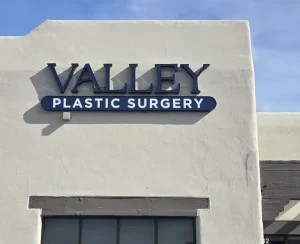 Valley Plastic Surgery channel letters